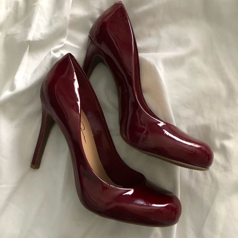Patent Leather Red Heels